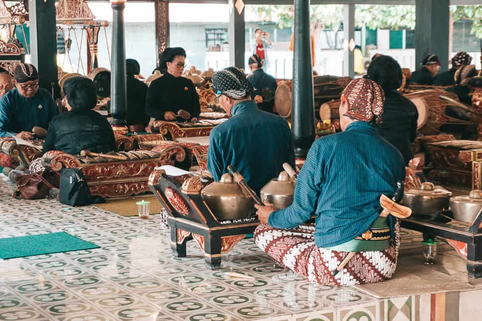 Traditional Ceremony at the Kraton in Yogyakarta