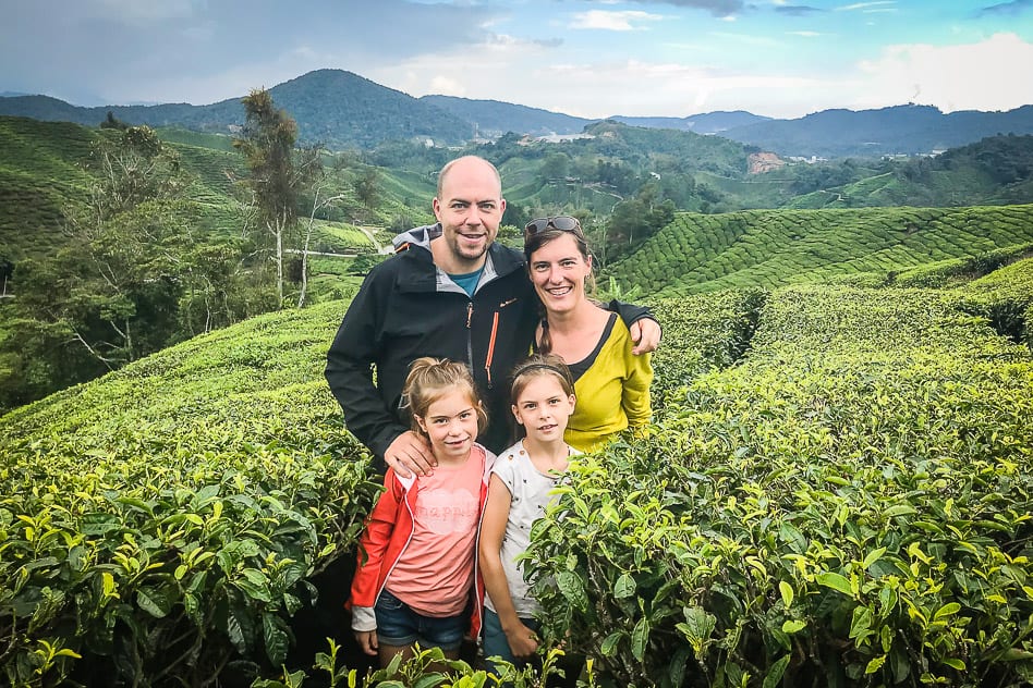 Cameron Highlands Malaysia Boh Tea Family