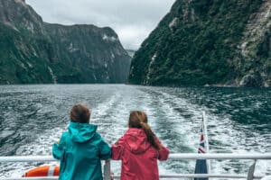 Cruise Milford Sound Kids Vessel Nature New Zealand