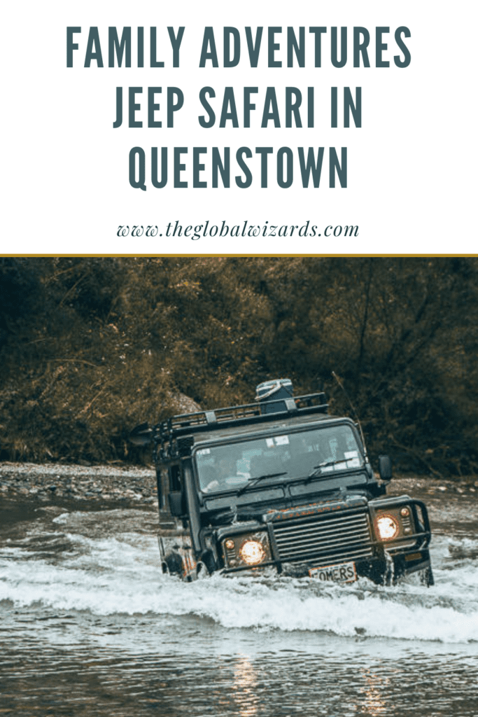 family adventure queenstown - jeep safari