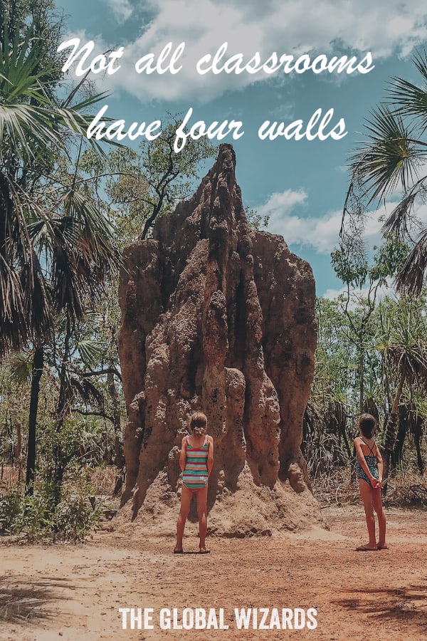 Not all classrooms have four walls travel quote Instagram