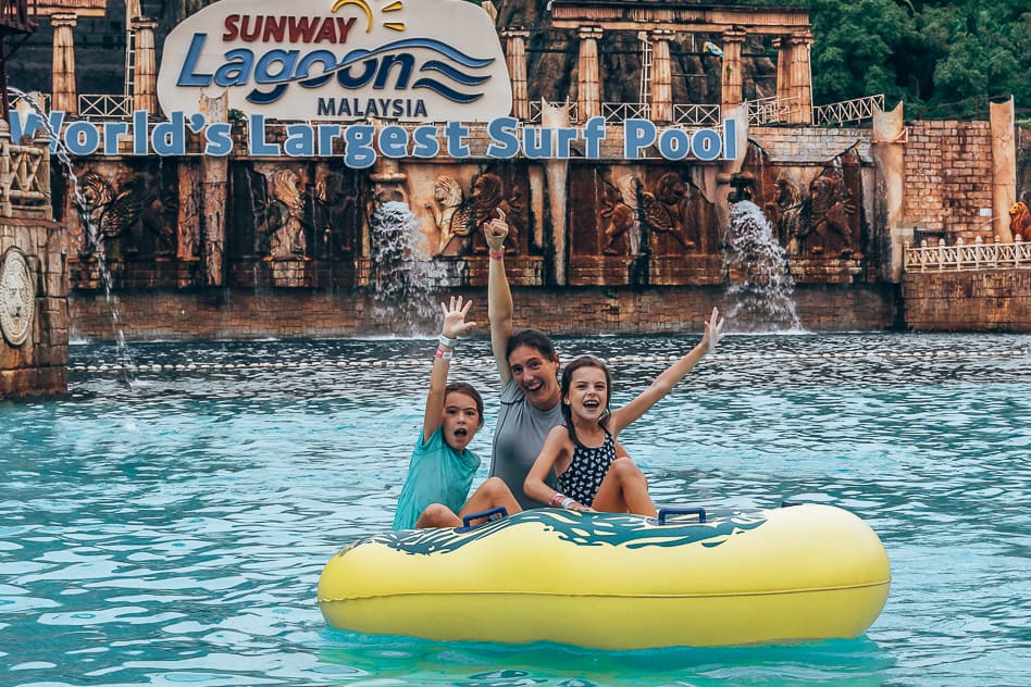 Kuala Lumpur Water Fun Family Sunway Lagoon Theme Park