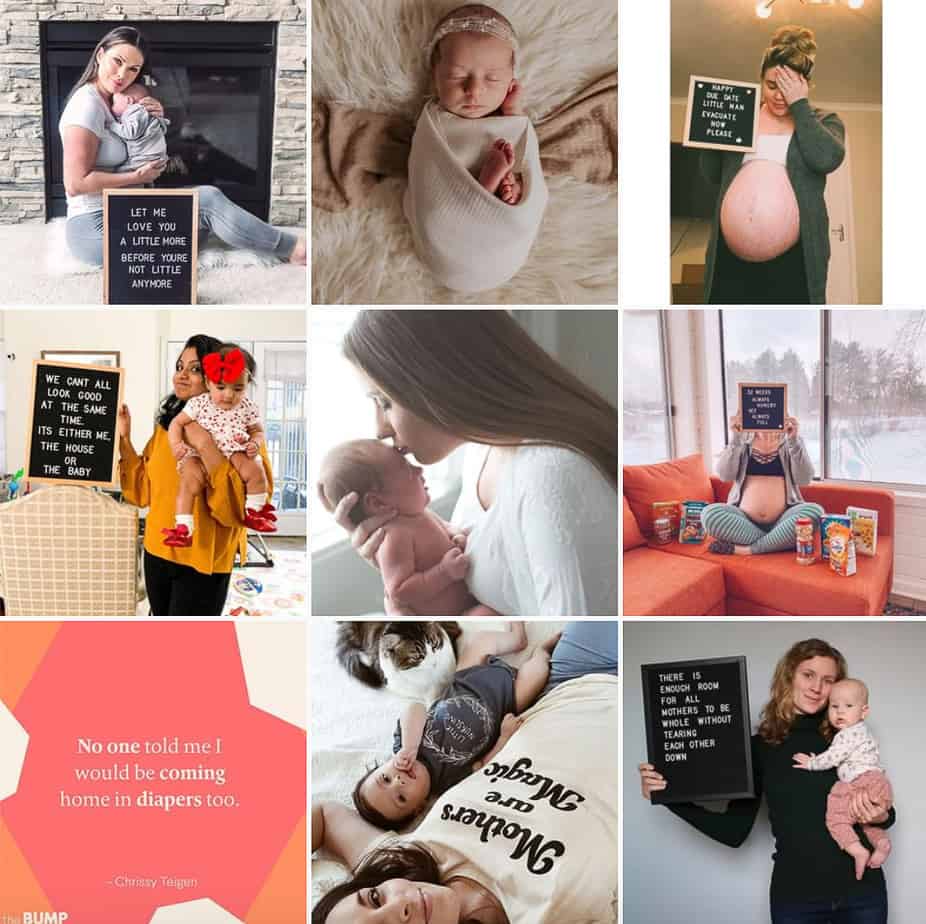 The Bump Instagram Feature Account Parenthood Pregnancy