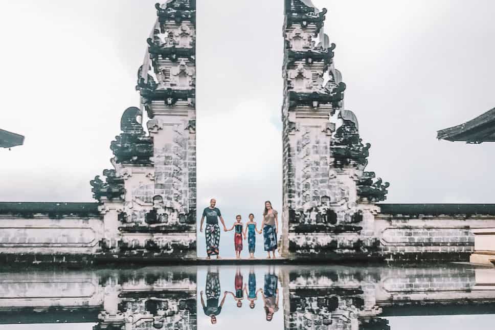 Picture Gate Lempuyang Temple Bali