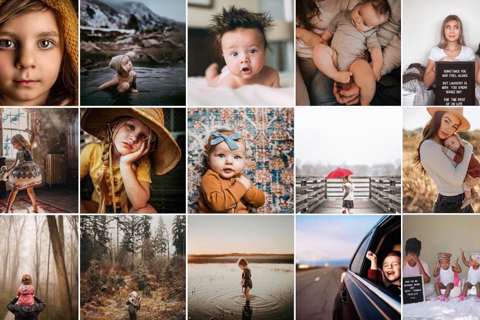 Instagram Feature Accounts Moms Hubs Child Photography