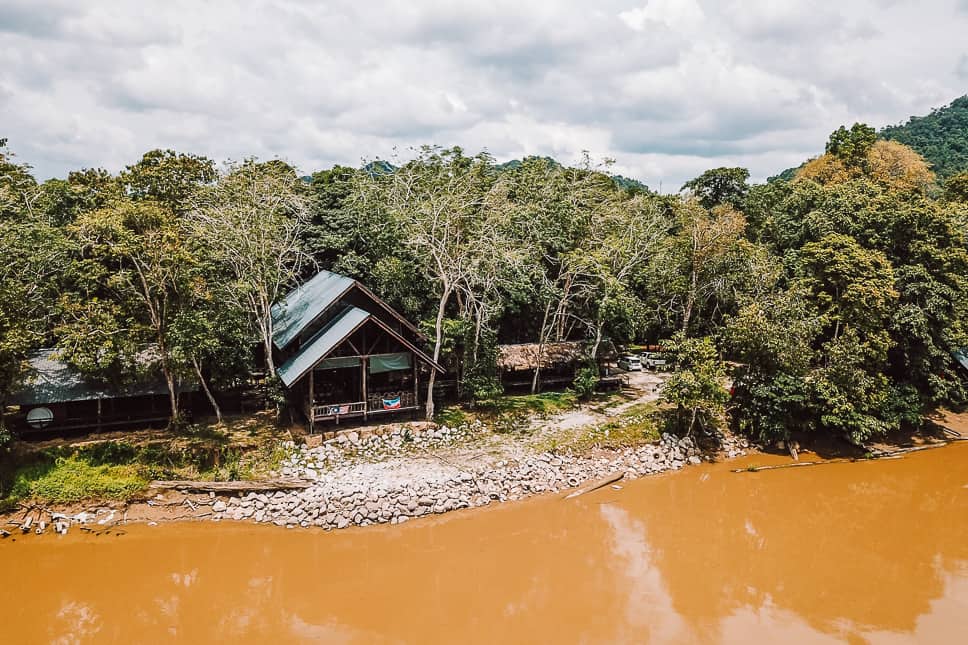 Het Borneo Naturel Sukau Bilit Resort aan de Kinabatangan River