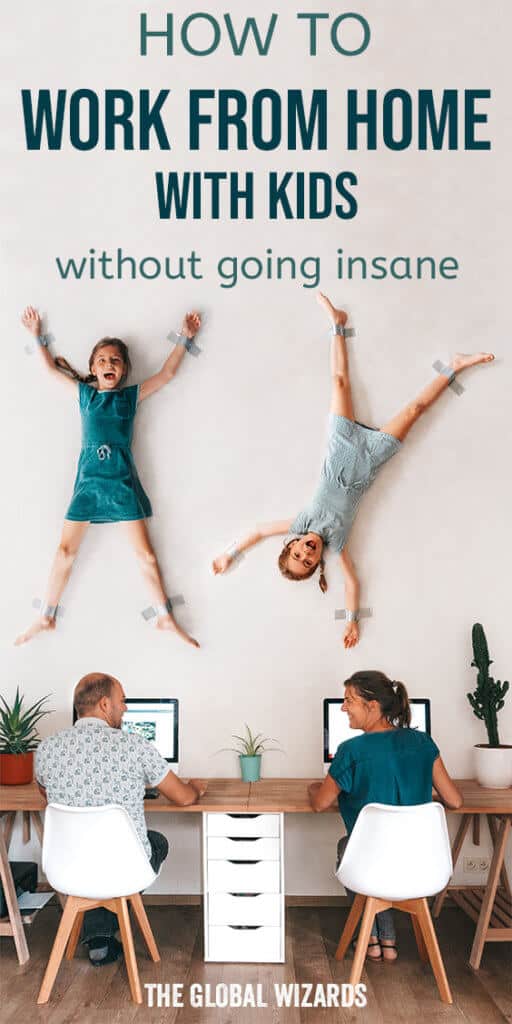 How to work from home with kids without going insane