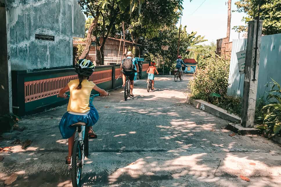Kids Bike Tour Via Via Yogyakarta Java