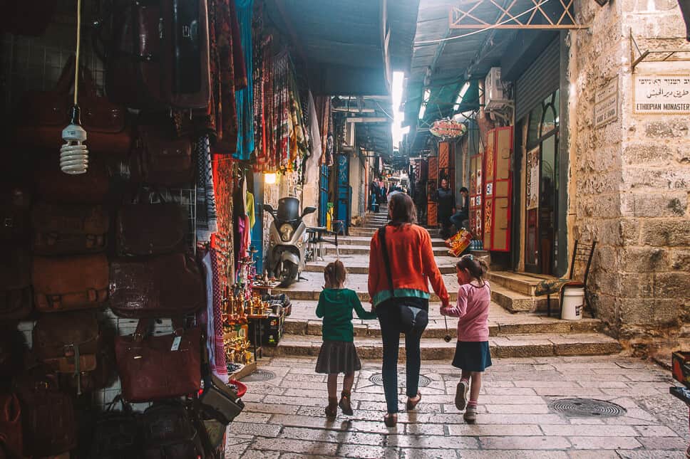 Discovering Jerusalem with kids is a family travel bucket list idea