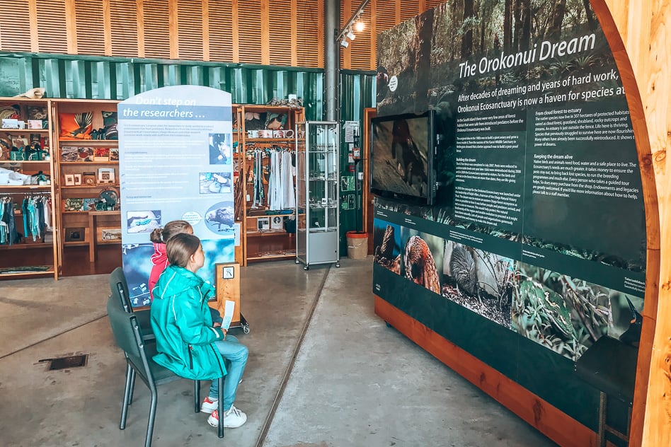 Visitor Centre Information Orokonui Ecosanctuary New Zealand