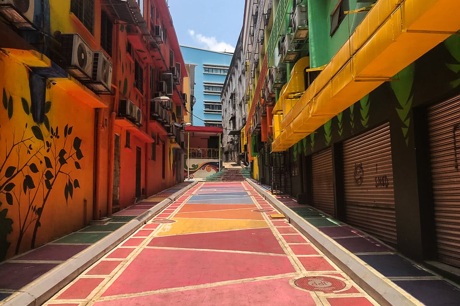 Kuala Lumpur Malaysia Colourful Street Art