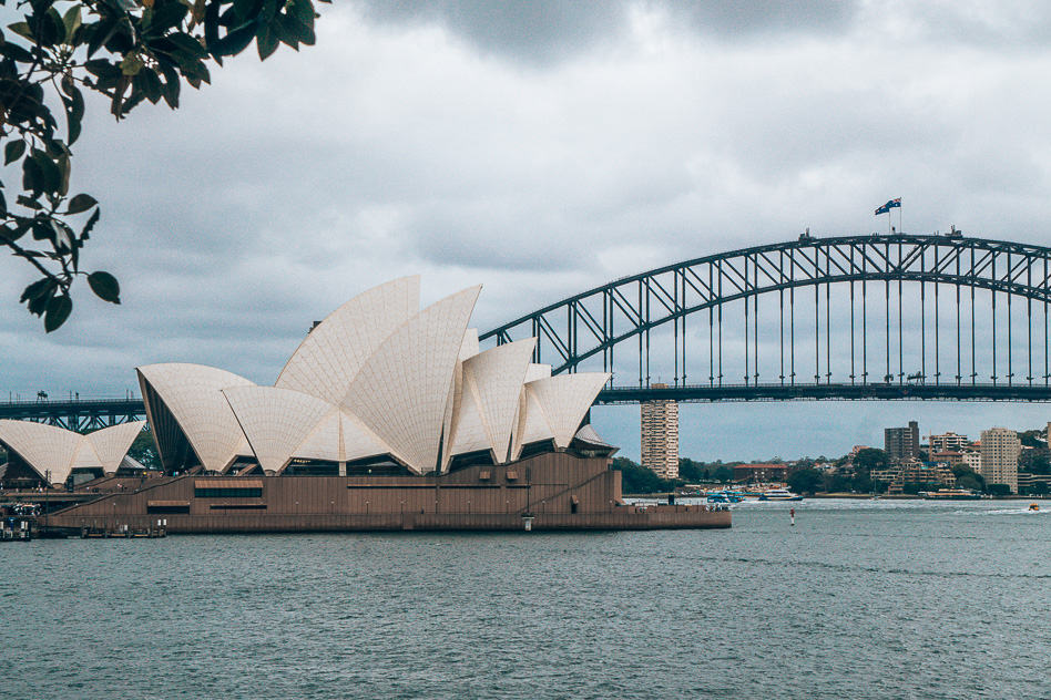 Sydney Harbour Bridge Opera House View Skyline