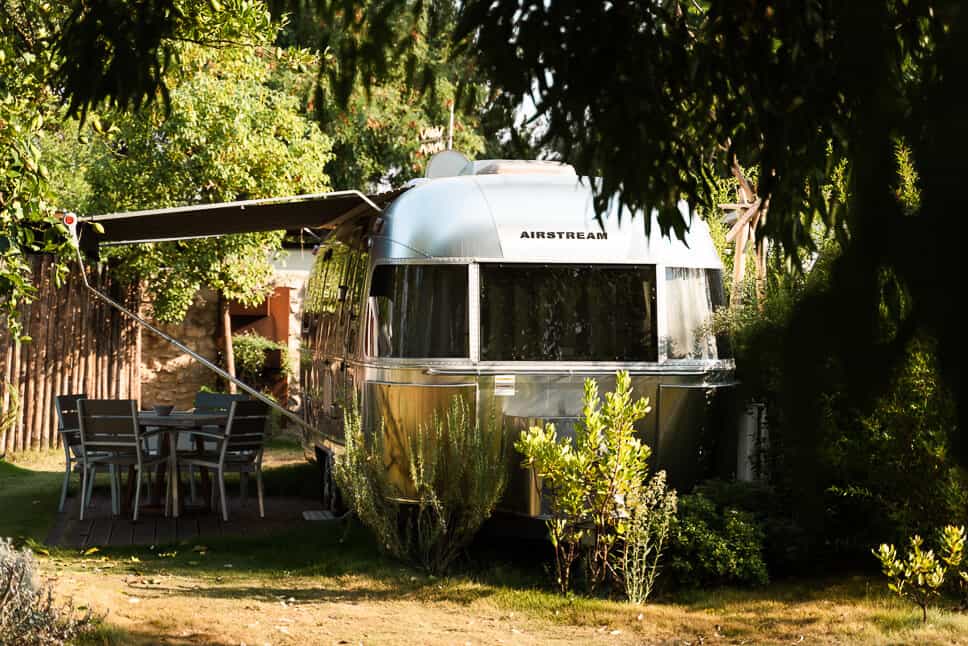 Luxury camping in italy airstream glamping caravan Procida Camp Resort