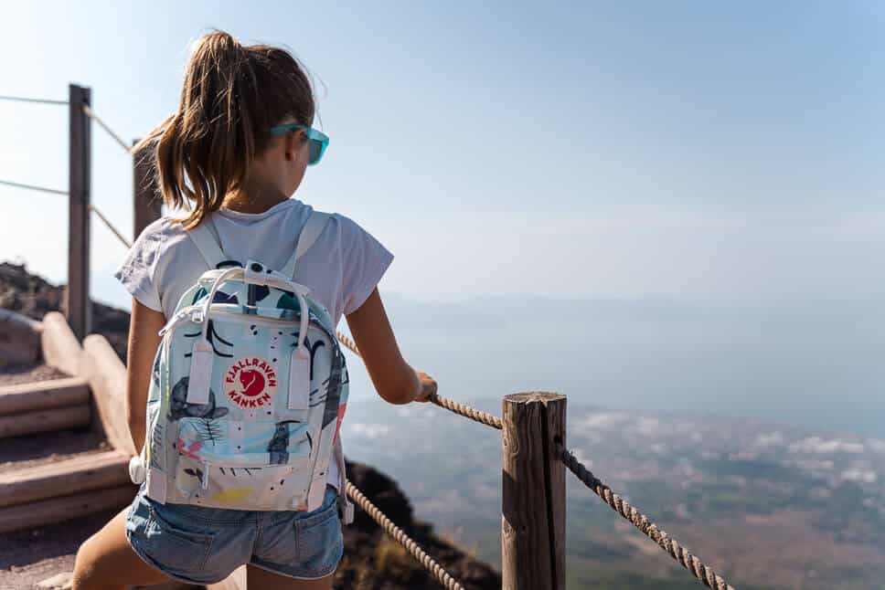 Fjallraven Kanken Art Mini Vesuvius Italy