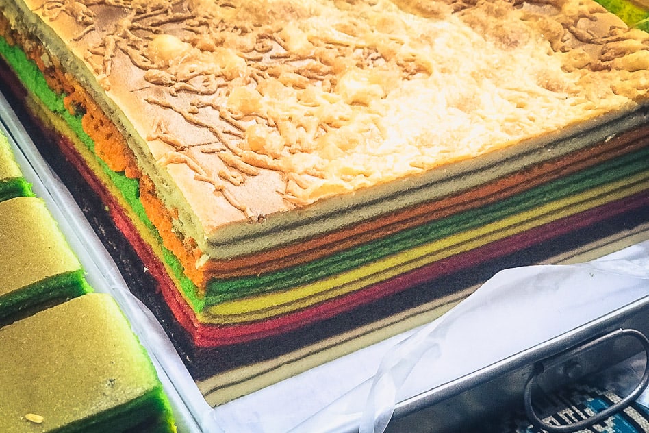 Layered Cake Kek Lapis Kuching Borneo
