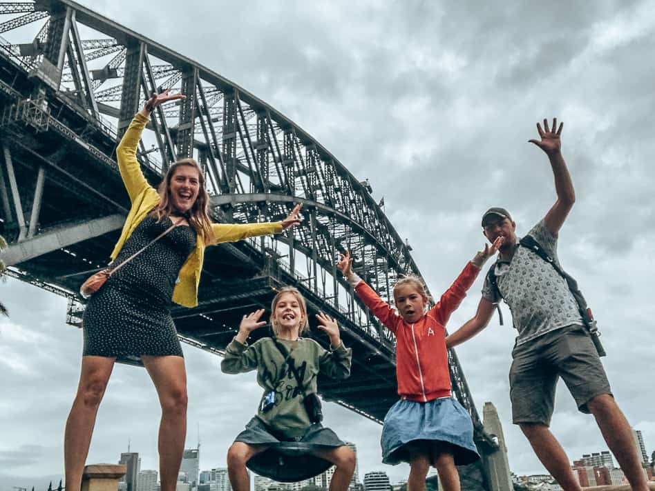 Sydney Harbour Bridge Family Crazy