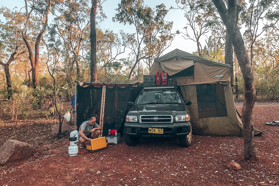Camping Litchfield National Park 4WD