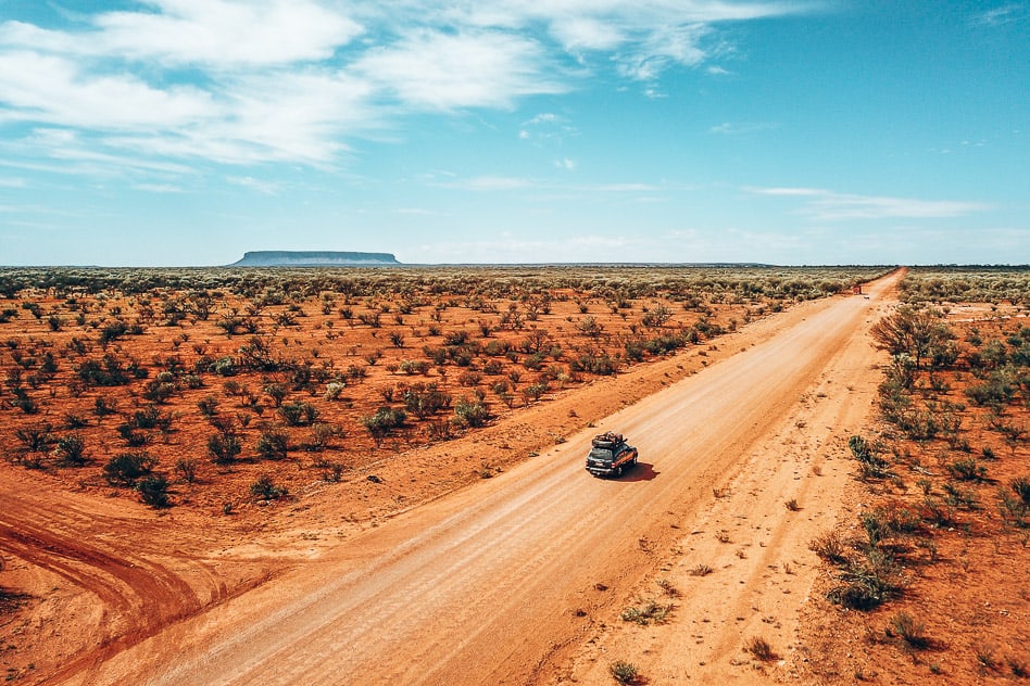 Mount Connor Roadtrip Outback Stuart Highway Australia