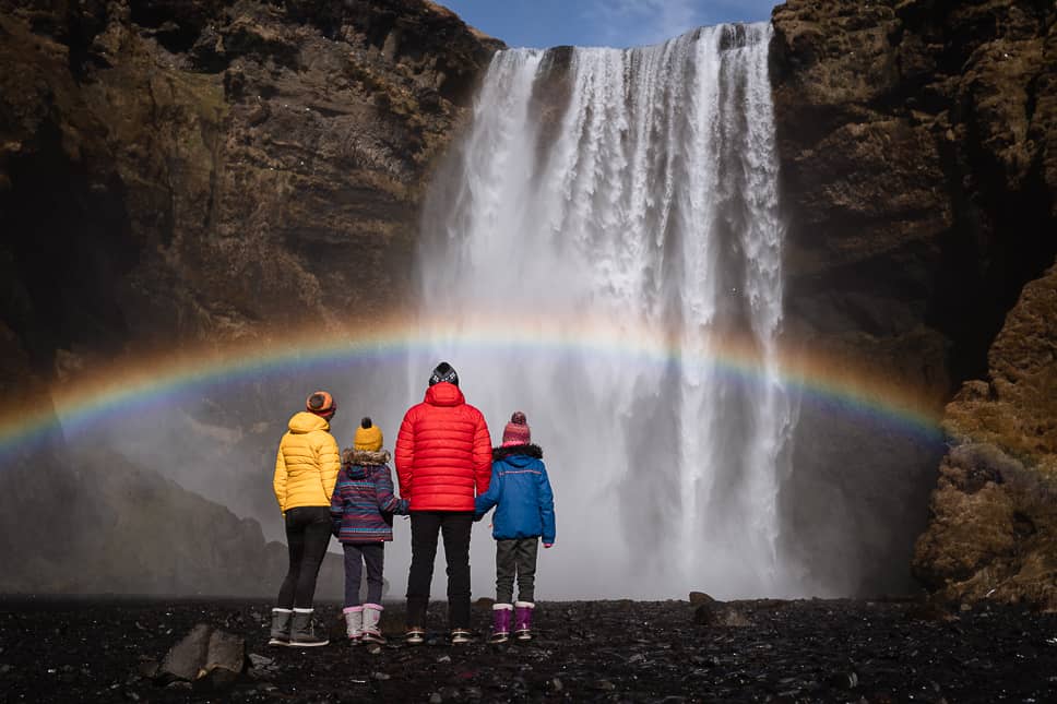 Skogafoss Waterfall 7 days in Iceland itinerary