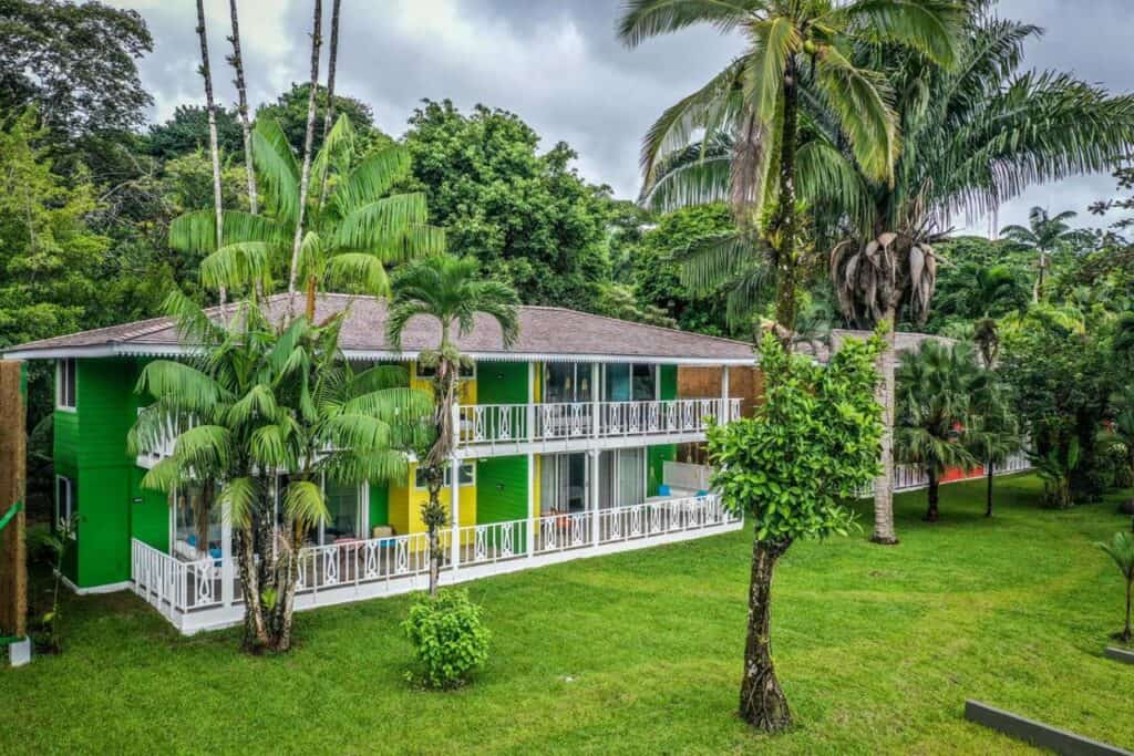 this is a unique hotel in costa rica - tortuguero national park