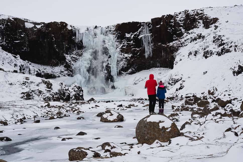 IJsland Winter Landschappen