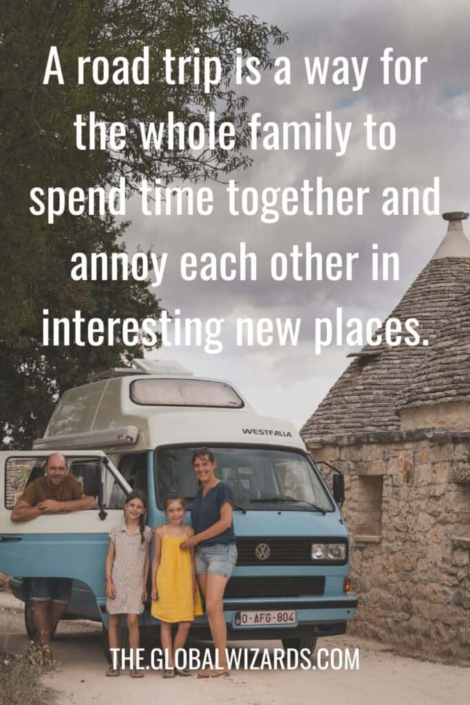 Family road trip captions for Instagram