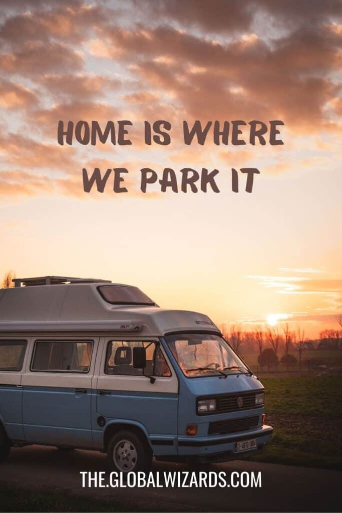 Van life road trip captions for Instagram