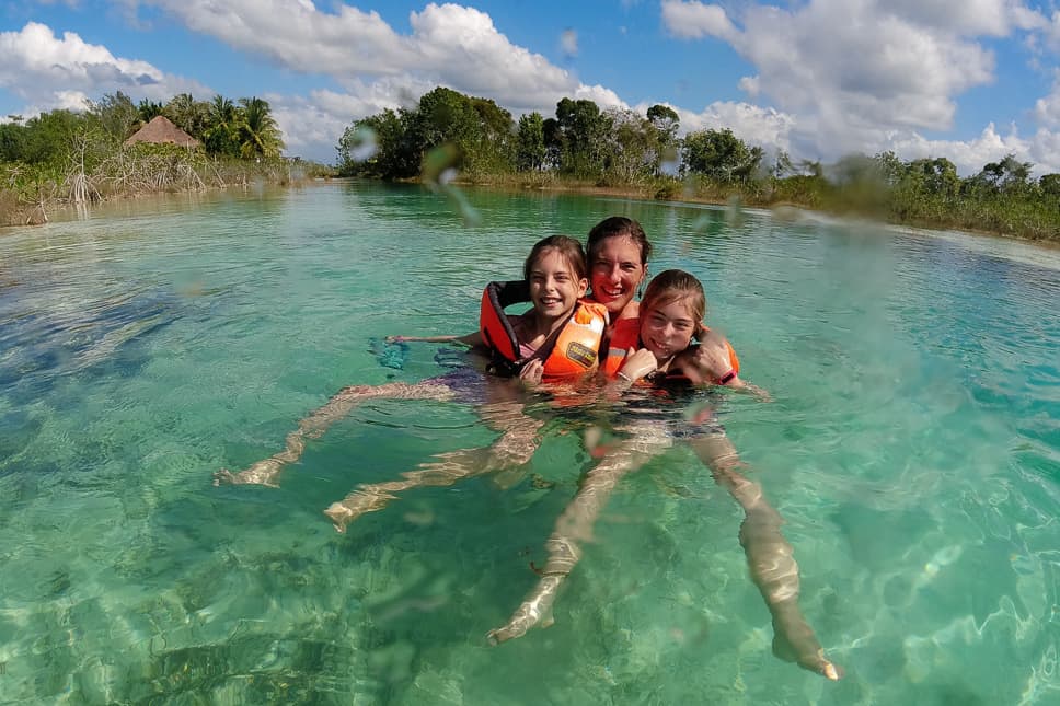 what to do in bacalar - los rapidos