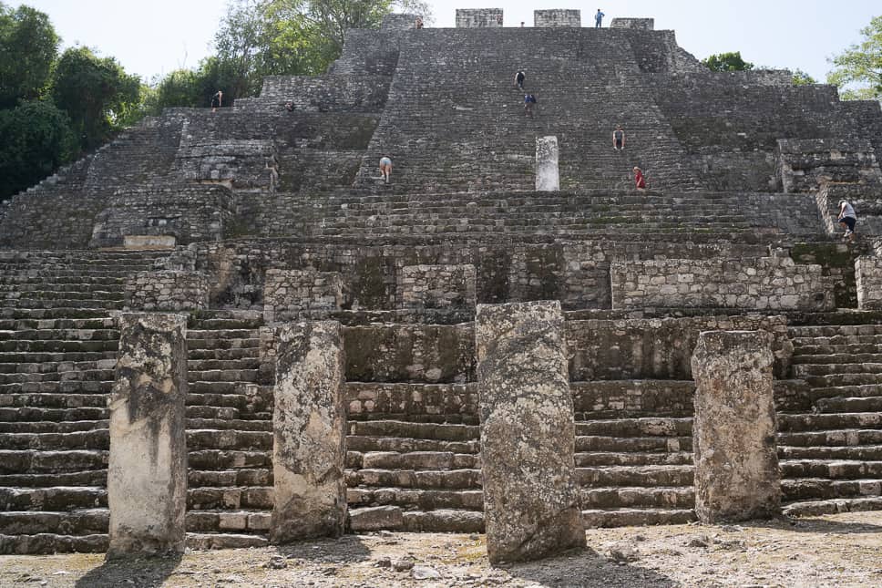 what to to in bacalar - visiting calakmul