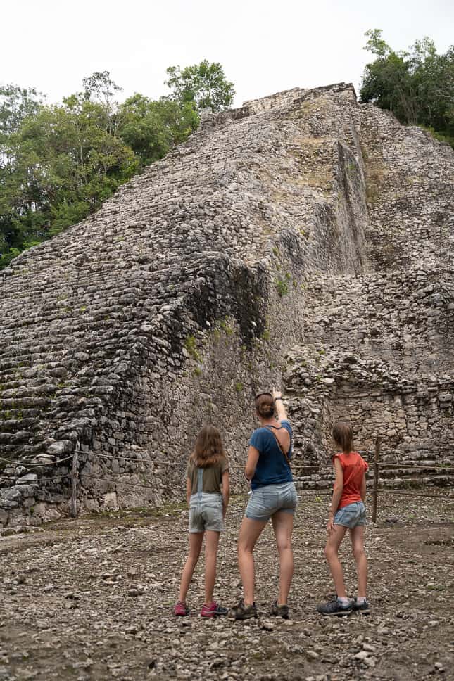 coba ruins - road trip yucatan