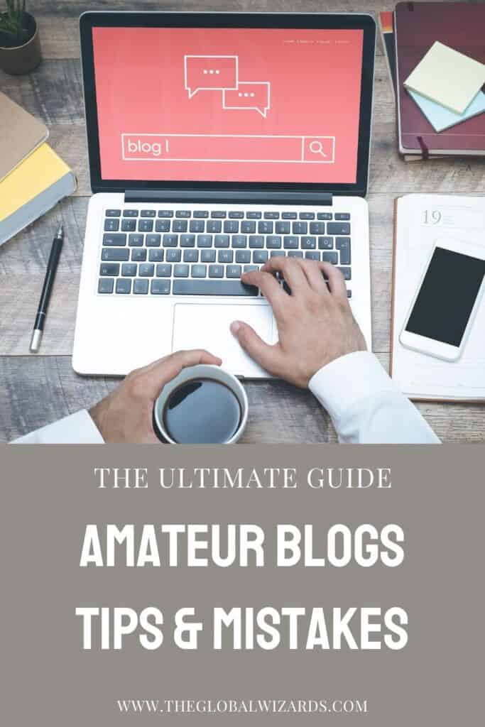 Amateur blogs guide for beginners
