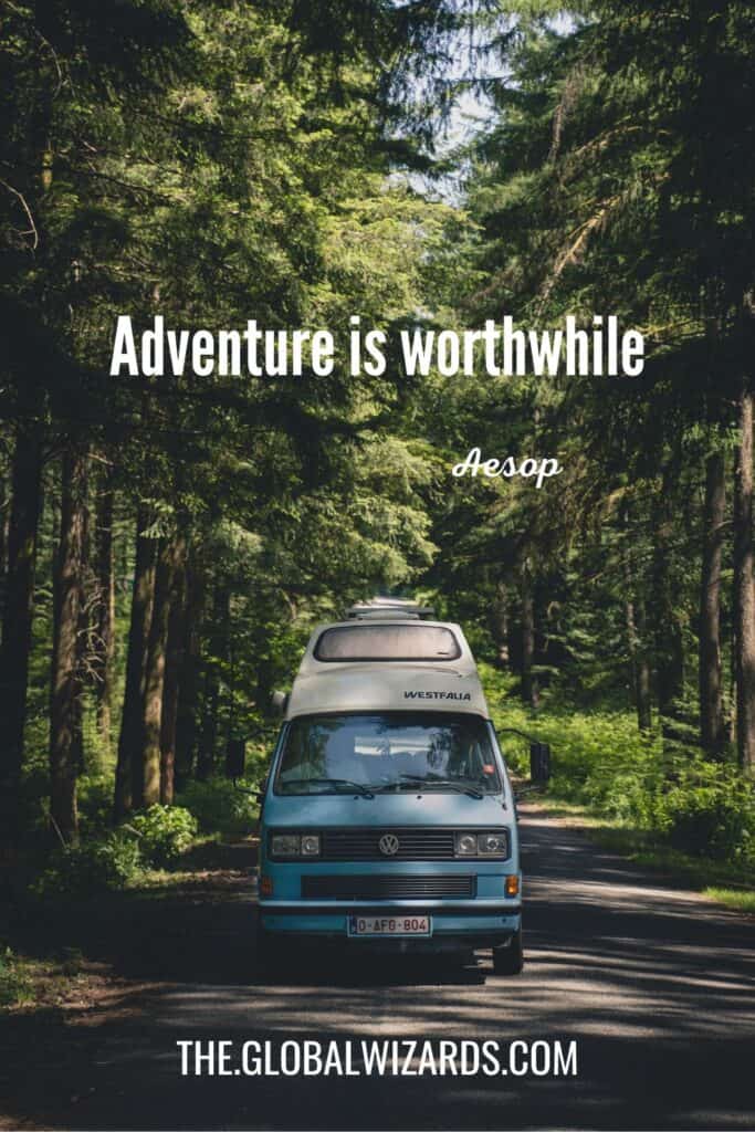 Short adventure Instagram captions