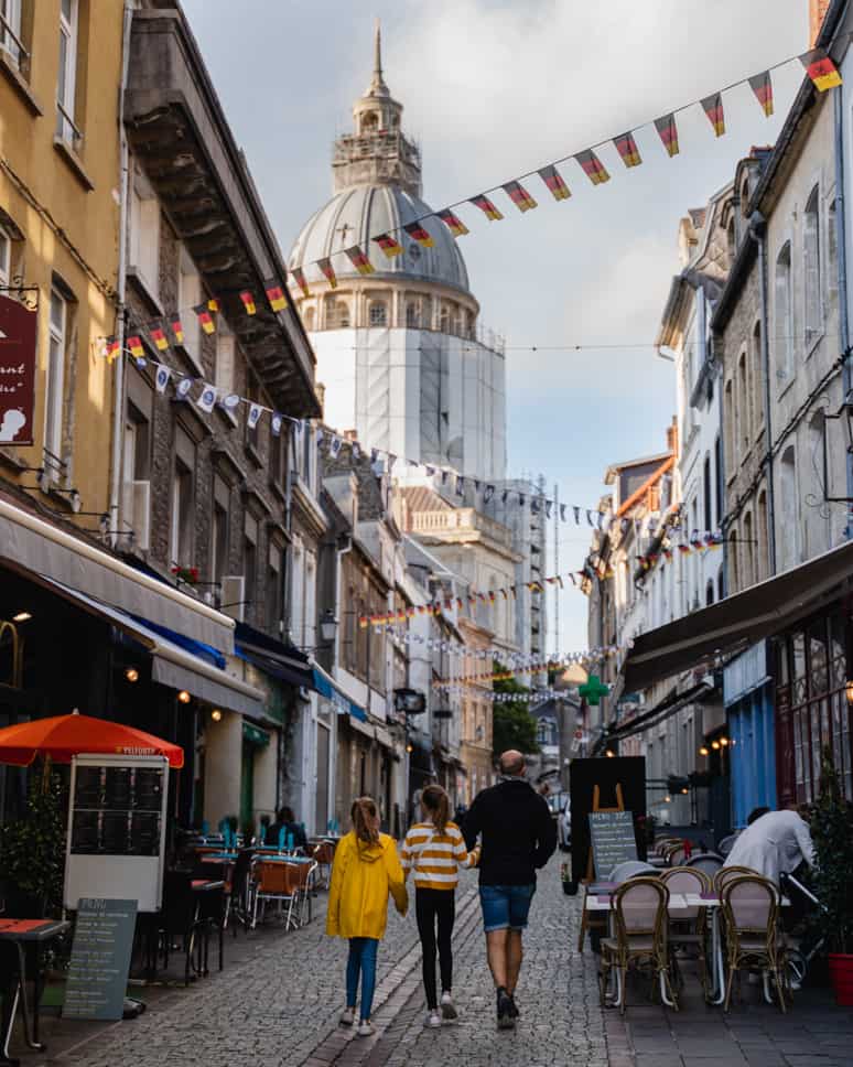 Boulogne-sur-Mer oude binnenstad bezoeken