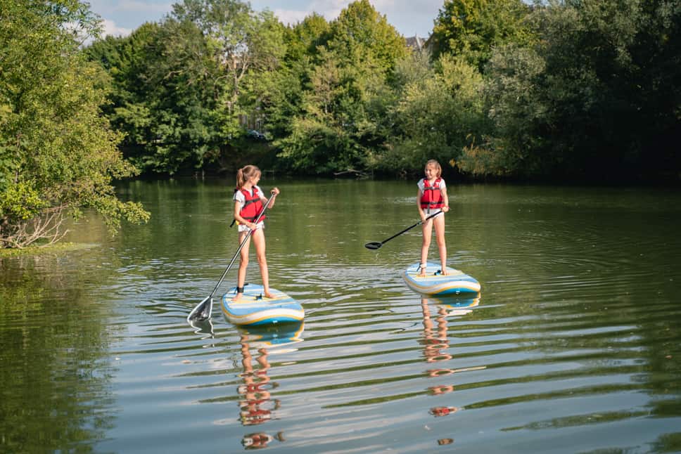 SUP Paddle Board Sedan Familie activiteiten Ardennen