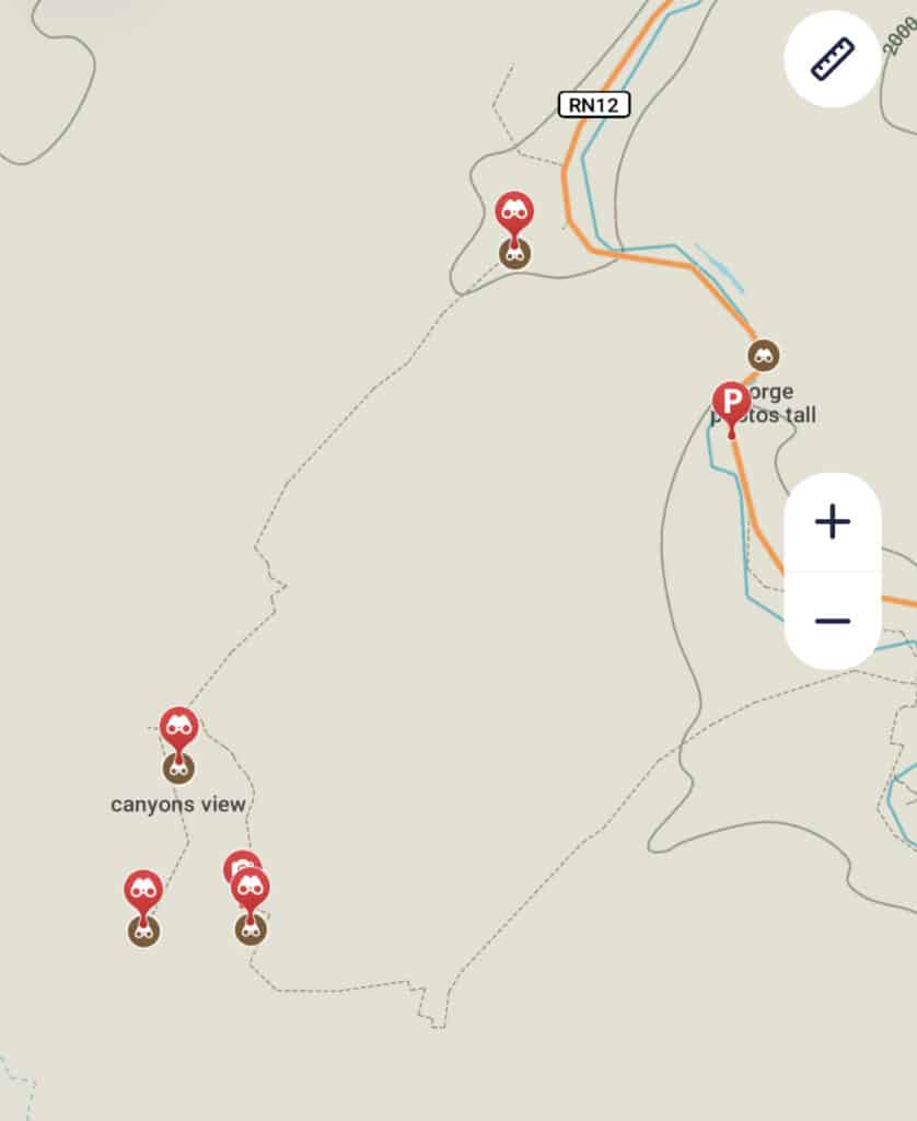 Todra Gorge Hike Maps.me