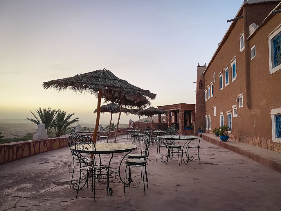 Terrace Sunrise Ait Ben Haddou Morocco
