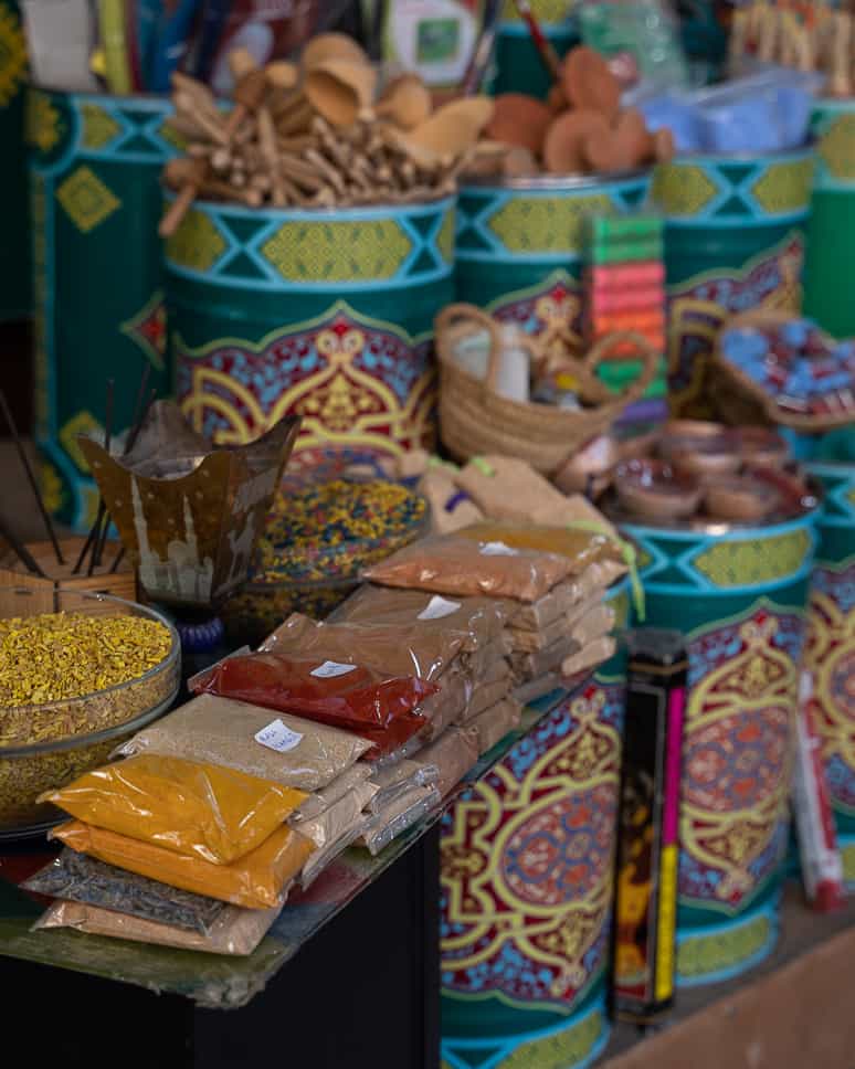 Fez Morocco Souveniers Souks Spices