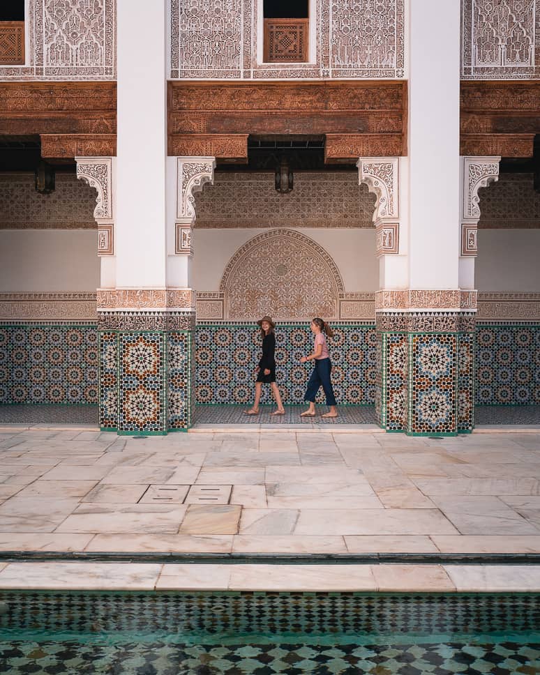 Madrasa Ben Youssef Marrakech Itinerary