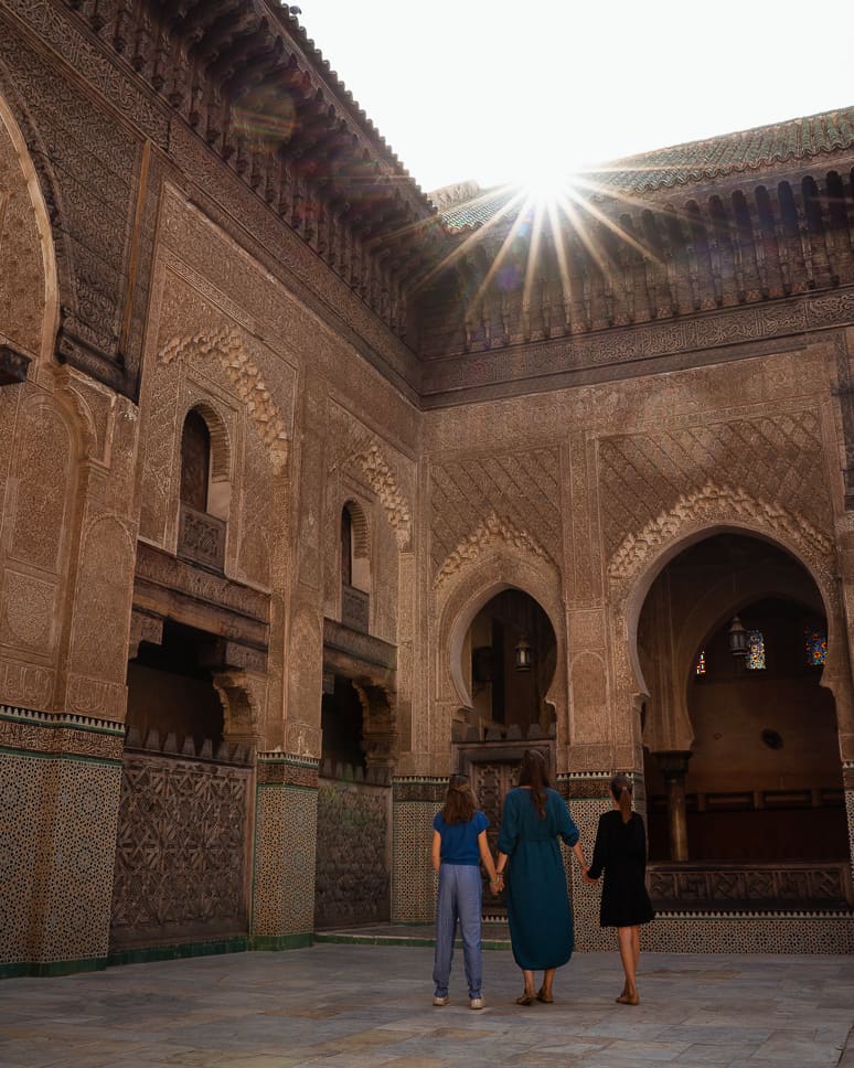 Madrasa Fez Marokko Bezienswaardigheden