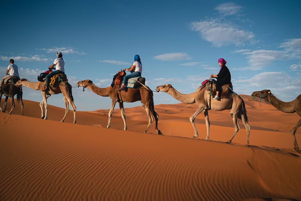 Travel tips Morocco camel ride