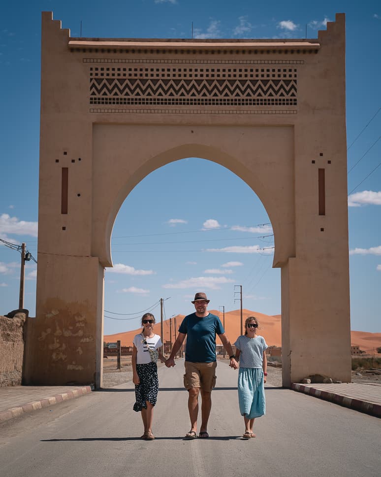 Merzouga Gate Desert Morocco