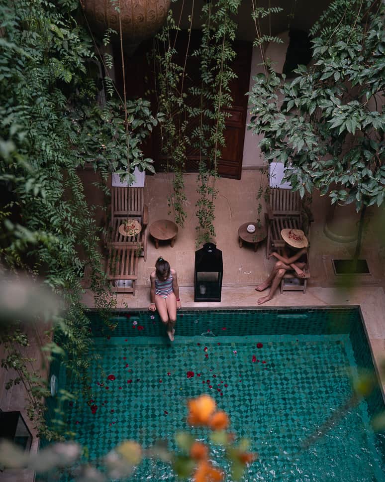 Marrakech Riad Dar Justo Zwembad