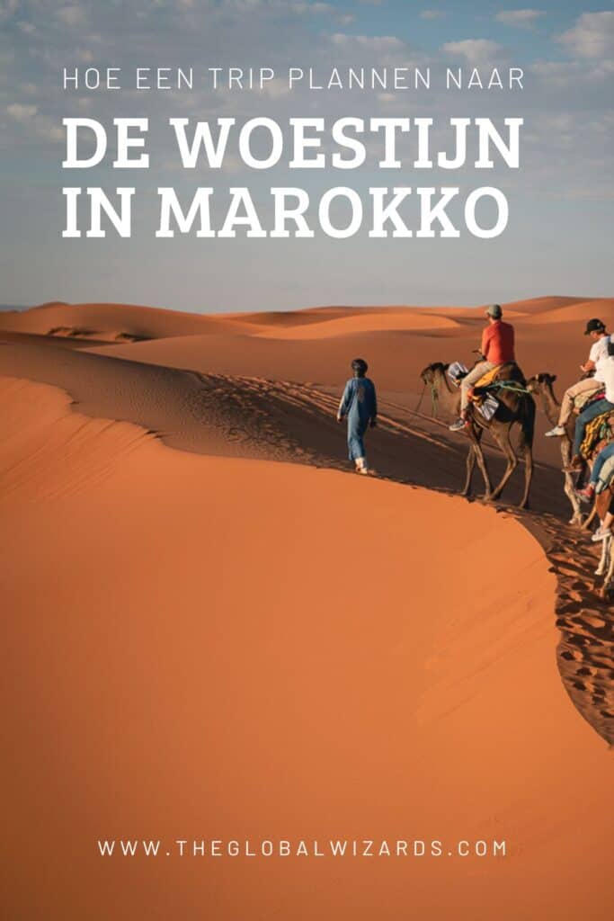 Plannen trip woestijn marokko