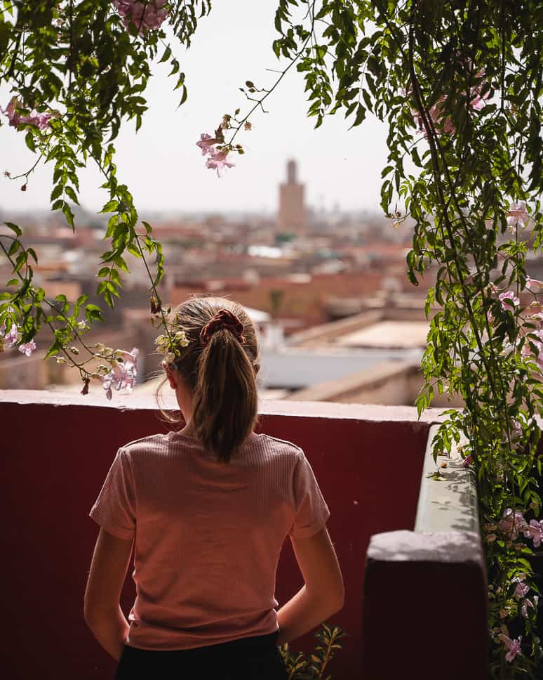 Maison de la Photographie Roof terrace Marrakech