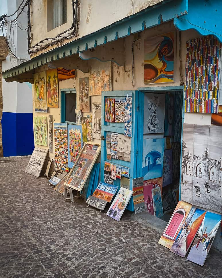 Essaouira Art gallery Medina