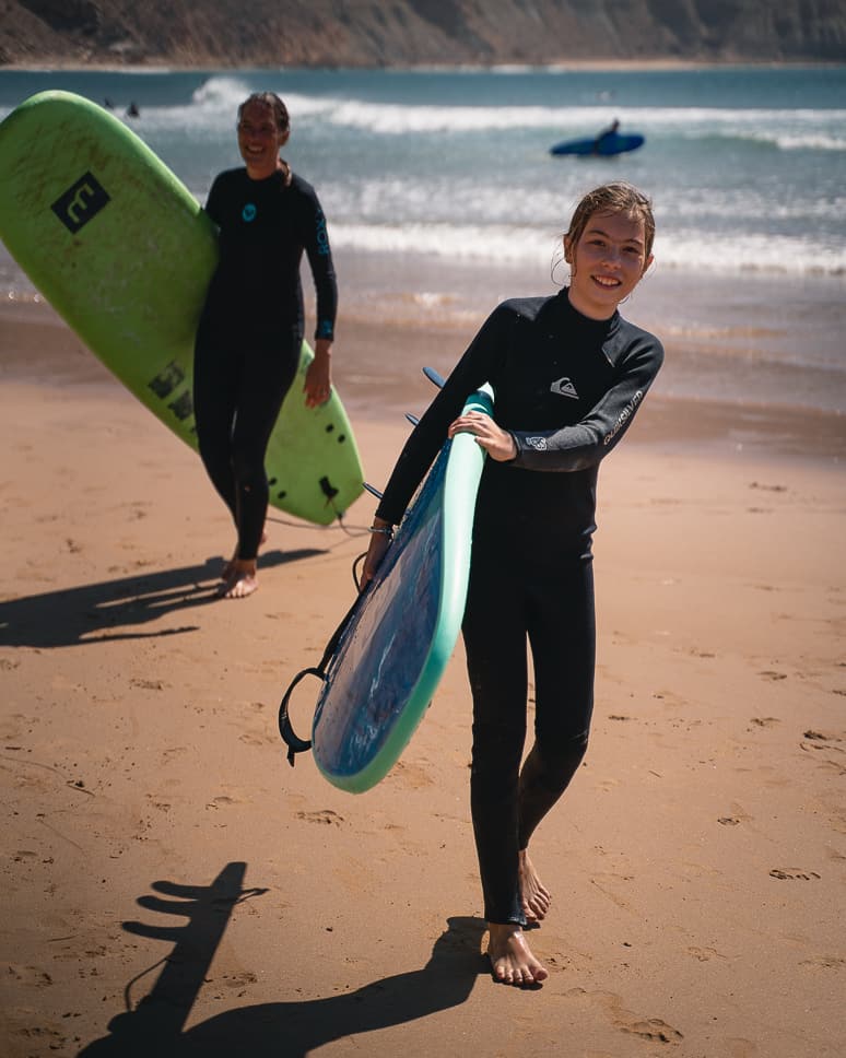 Imsouane Olo Surf and Nature Surfles Familie Marokko