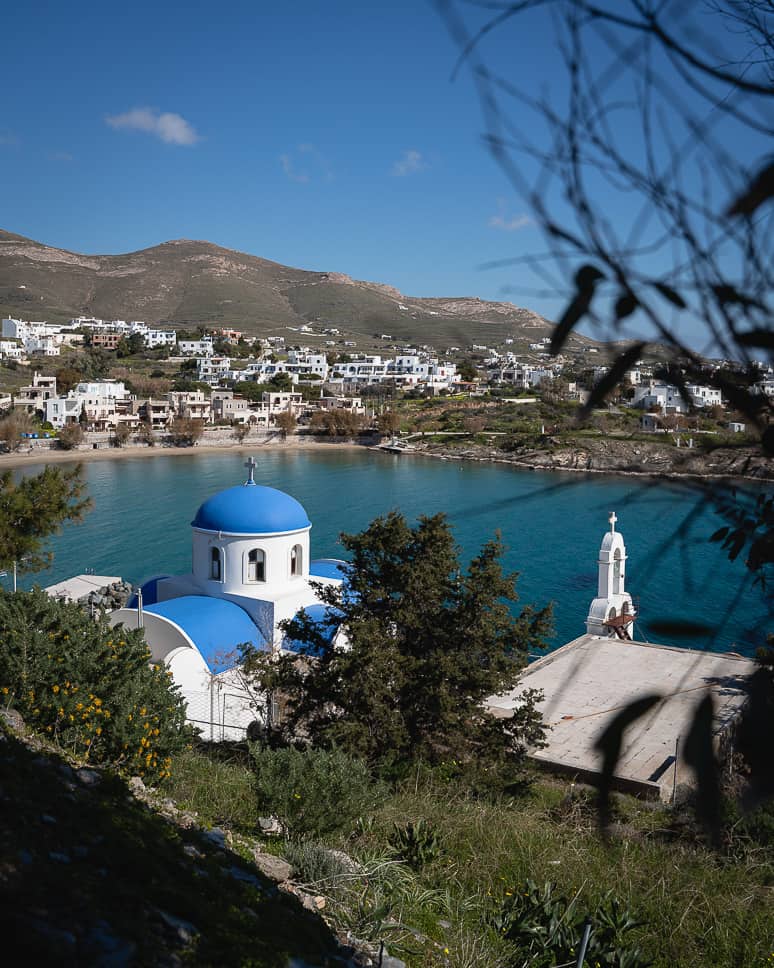 Syros Island Megas Gialos Church Beach