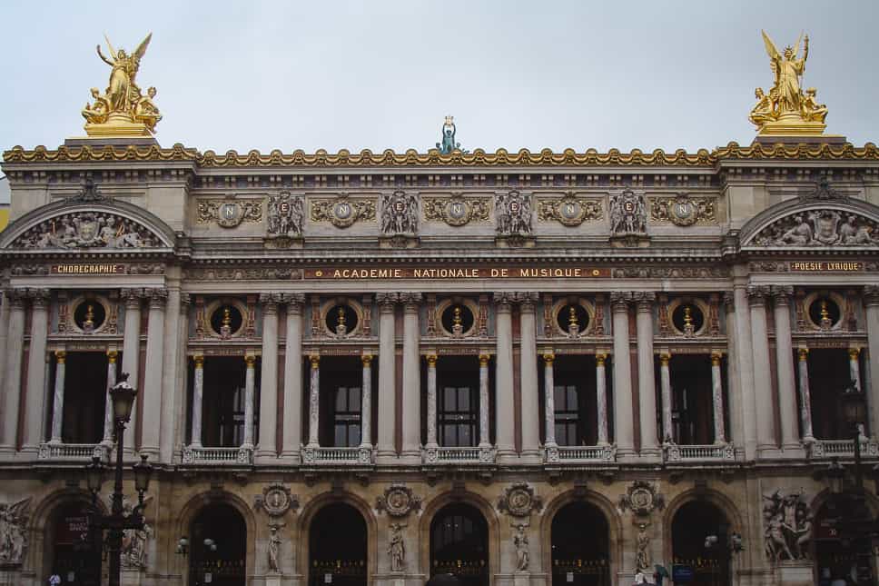 Leukste wijk in Parijs Opera Garnier