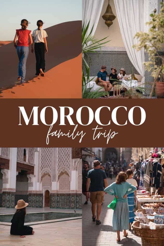 Morocco family vacation with kids