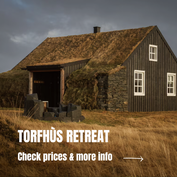 Best place to stay in Iceland - Torfhus retreat